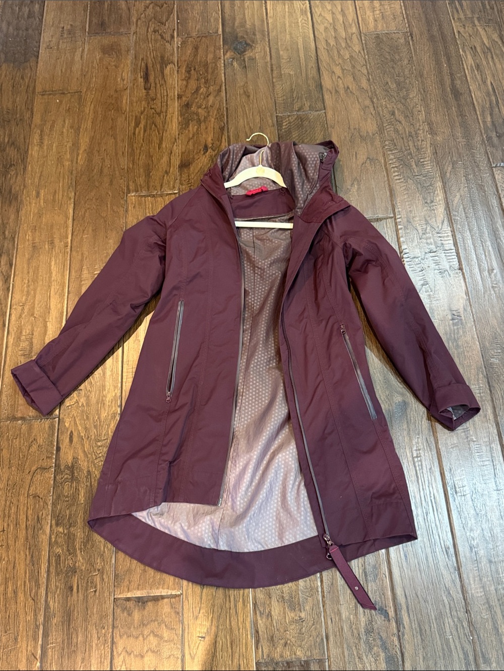 Lululwmon Women's Waterproof Hooded Parka Jacket